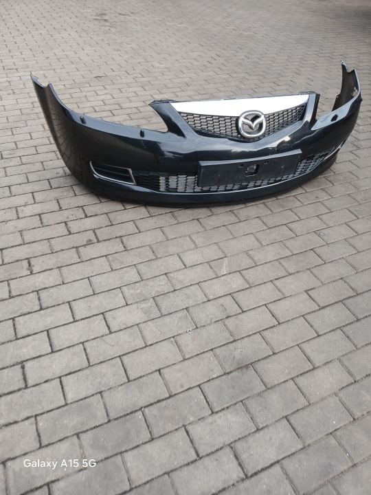 фото №7, Бампер передній mazda 6 gg/gy 02-07 колір 16w чорний