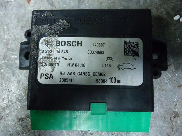 фото №1, Citroen ds4,c4 ii модуль pdc 0263004545