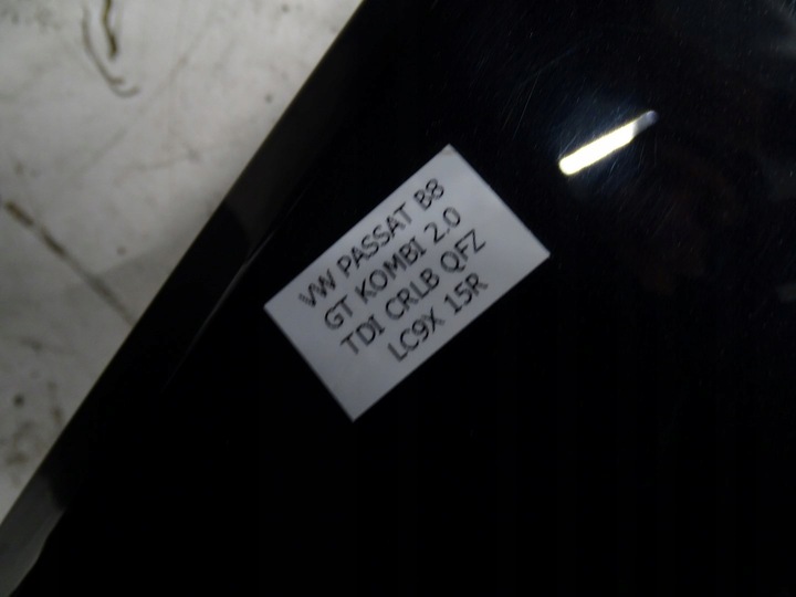 фото №13, Крило лівий перед переднє vw passat b8 14- lc9x