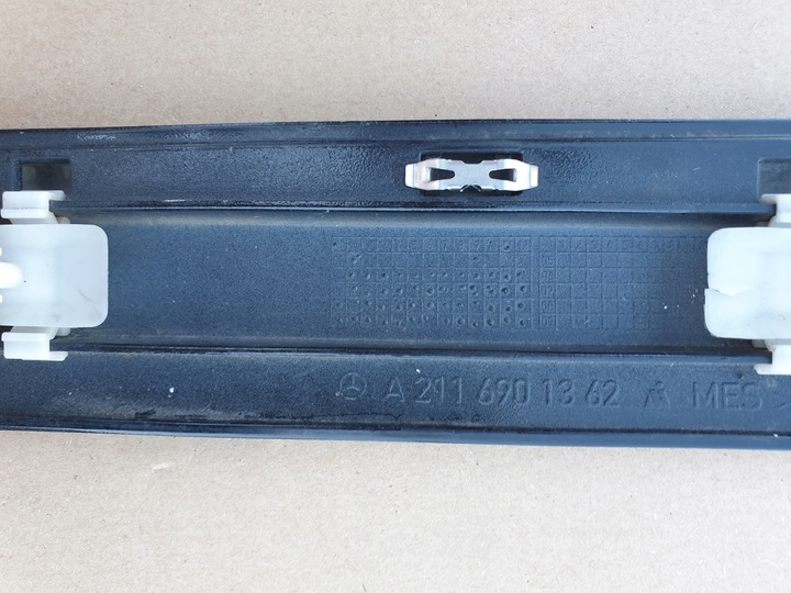 фото №8, Планка двері лівий зад задня хром dekor mercedes e w211 оригінальний номер eu a2116901362