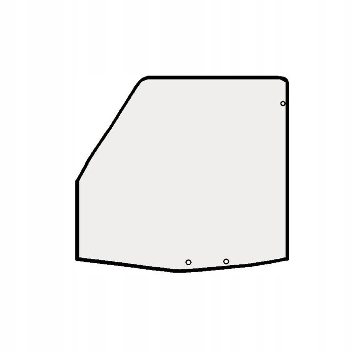 фото №1, Стекло боковая опускная левая iveco daily 78-99 bok 0332