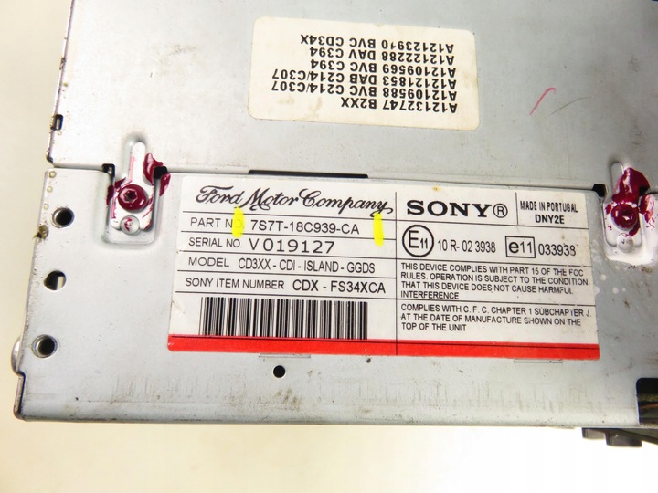 фото №8, Радіо ford mondeo iv 7s7t18c939ca