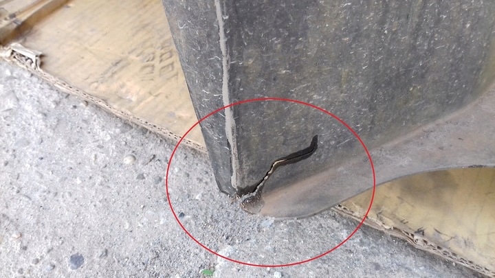 фото №6, Подкрылок левый перед передние 7971009000 ssangyong kyron 05-