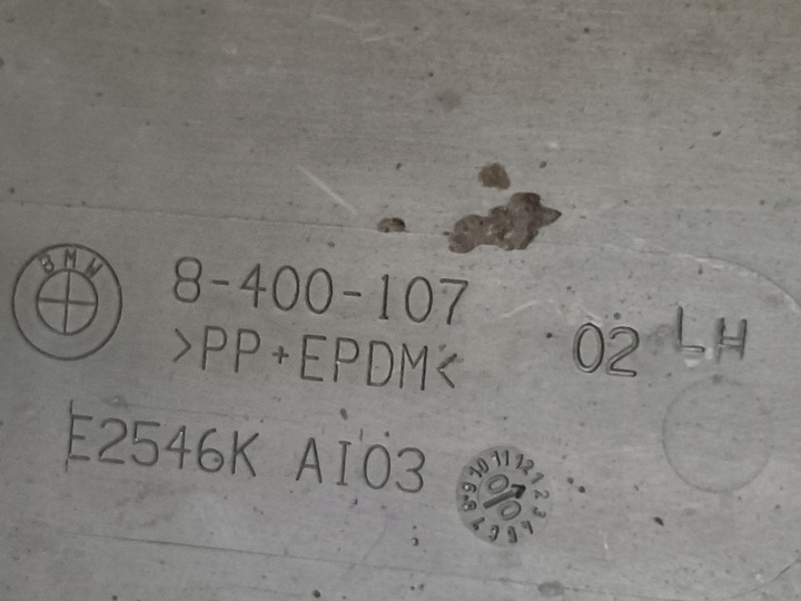 фото №12, Оригинальные задние подкрылок bmw z3 левая