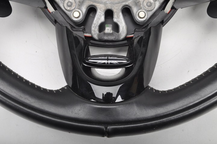 фото №13, Mini f57 кермо багатофункціональна пелюстки шкіра