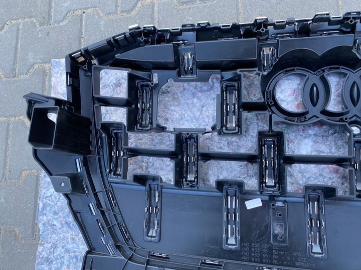 фото №13, Решітка радіатора audi q7 хром рестайлінг 2024 4m0853651be решітка бампера audi q7 ii рестайлінг