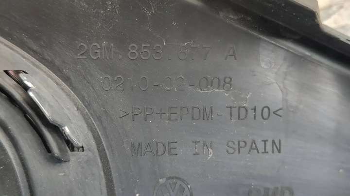 фото №11, Volkswagen t-cross 2018-23 решётка бампера перед передняя