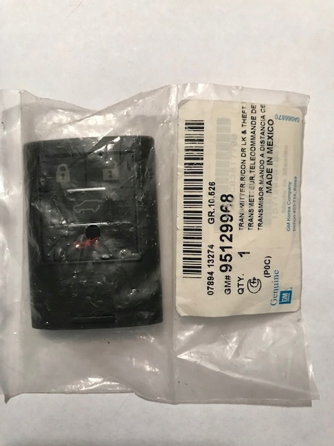 фото №1, Новий оригінальний номер pilot замка chevrolet 95129968