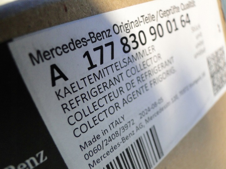 фото №7, Mercedes a 177 cla 118 gla h247 247 коллектор конденсатор кондиционера 45 amg