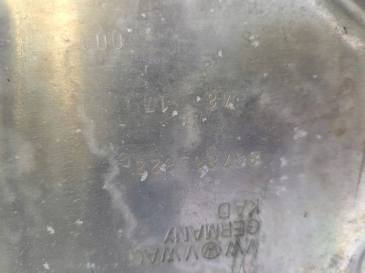 фото №11, Плита pod двигун audi tt 8s7 cabrio 8s7863822