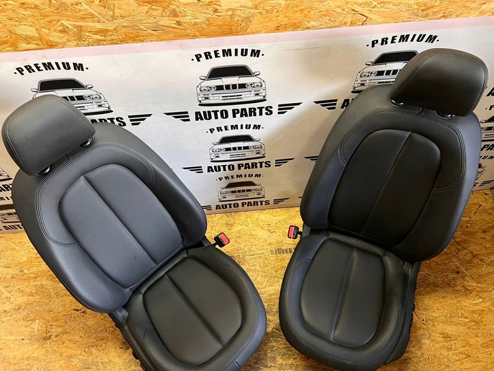 фото №9, Bmw x1 f48 сиденья диван комплект чёрная кожа