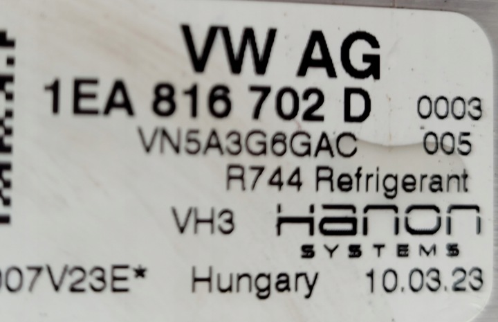 фото №6, Vw id.3 id.4 теплообмінник тепло блок управління (оригінал) клапанний шланги кондиціонера