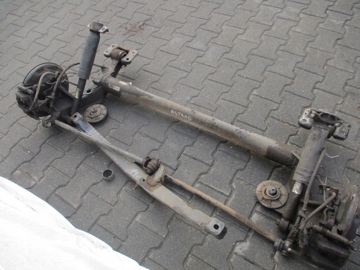 фото №5, Opel astra iv j ось балка подвешивание зад 5x115