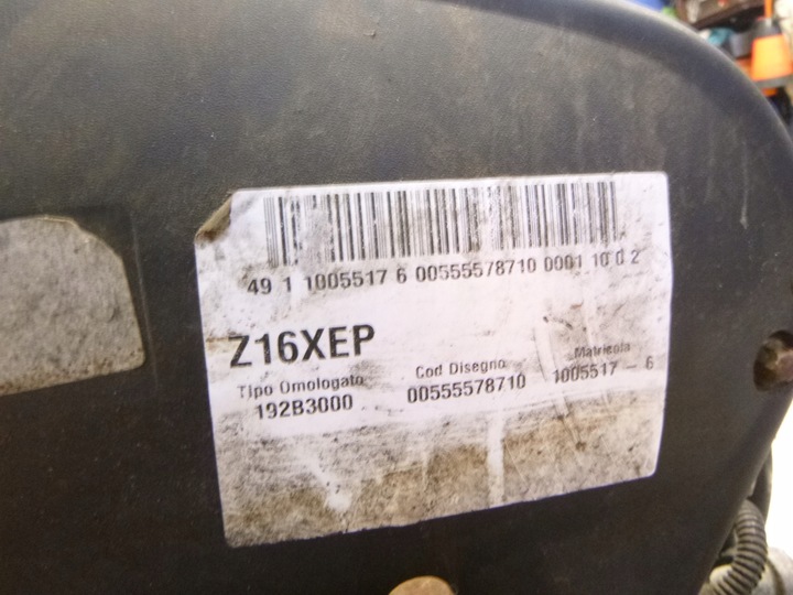 фото №8, Двигун fiat stilo 1.6 16v z16xep 192b3000 kompresja !!!