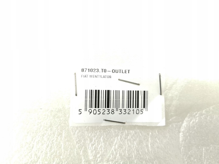 фото №7, Вентилятор радиатор fiat panda 4x4 1986-2003 новый оригинал 5020277 outlet