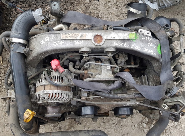 фото №1, Subaru legacy forester 2.0d boxer дизель 2008 ee20 двигун комплектний kpl