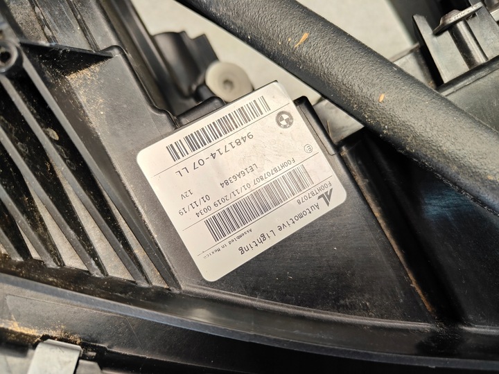 фото №8, Капот крыло бампер лампы перед pas радиатор бензин bmw g20 цвет 668