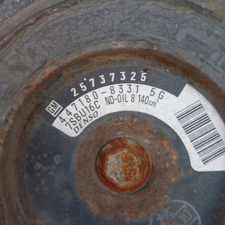 фото №13, Cadillac sts srx 3,6 2006 компресор кондиціонера denso 447260-0060 7sbu16c