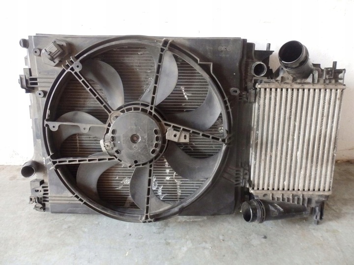 фото №8, Радіатор кондиціонера води вентилятор інтеркулер nissan qashqai j11 1.6