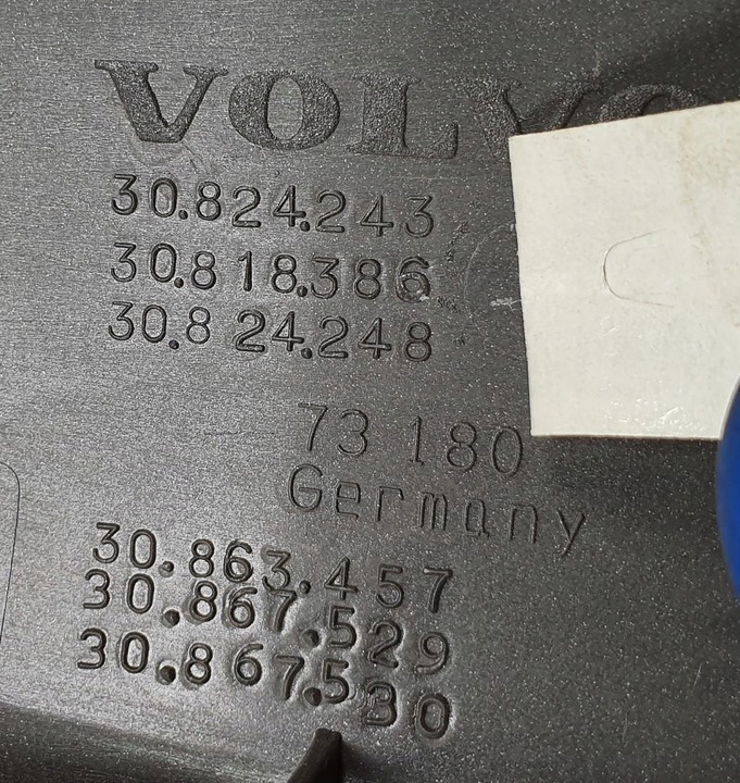 фото №7, Планка dekor замок бардачка volvo v70 s70 30824243