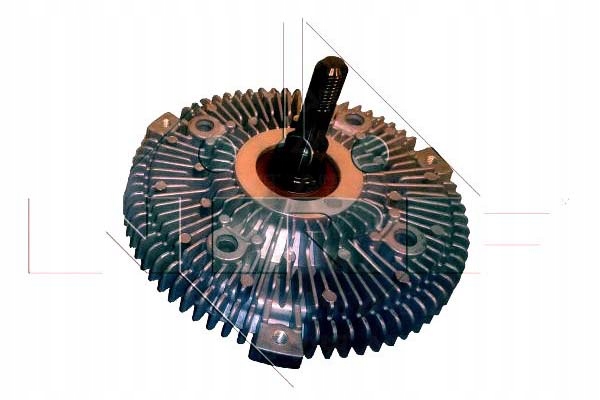 фото №2, Зчеплення в'язкiсний mercedes om616 2,4d mb100 nrf