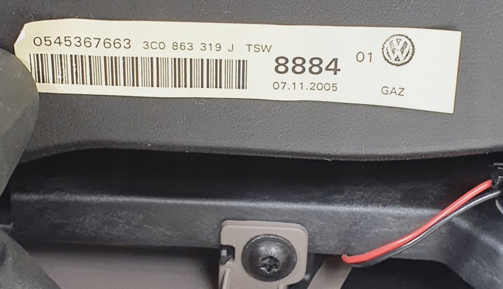 фото №10, Туннель средний подлокотник vw passat b6 европа