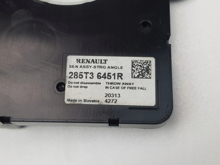 фото №10, Датчик угла поворота renault megane iv clio v talisman 285t36451r
