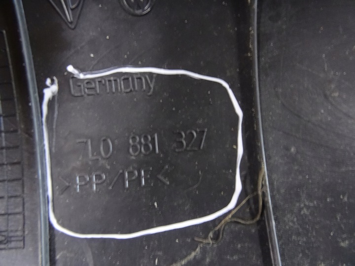 фото №5, Touareg 2.5tdi 04' захист оббивка зад 7l0881327