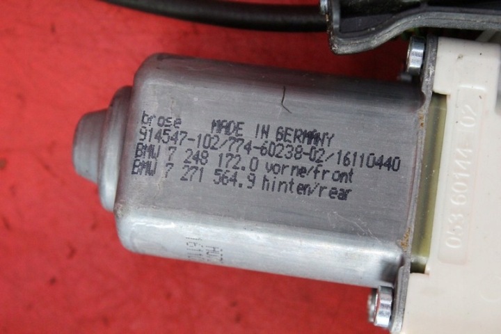 фото №13, Стеклоподъемник правый перед eu 7182112 bmw f10 f11 09-13