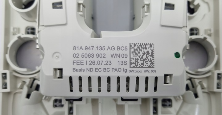 фото №10, Лампа потолок led audi q3 83a 81a947135ag