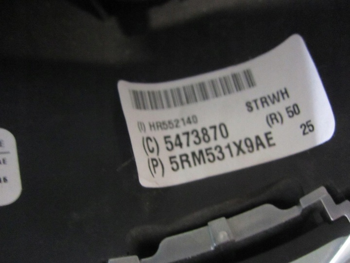 фото №14, Chrysler pacifica 2017 кермо skóa 5rm531x9ae