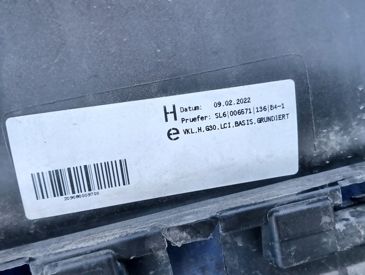 фото №10, Bmw 5 v g30 lci sedan бампер задній  задній заднє 9498613