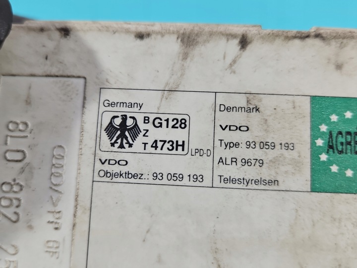 фото №9, Помпа центрального замка audi a3 8l 8l0862257g