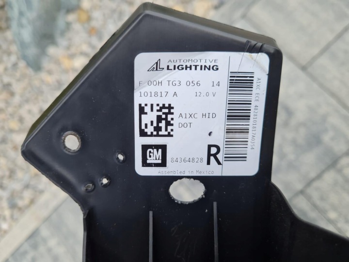 фото №12, Chevrolet camaro 6 vi комплектная правая фара bi ксенон led 84364828r 16-19