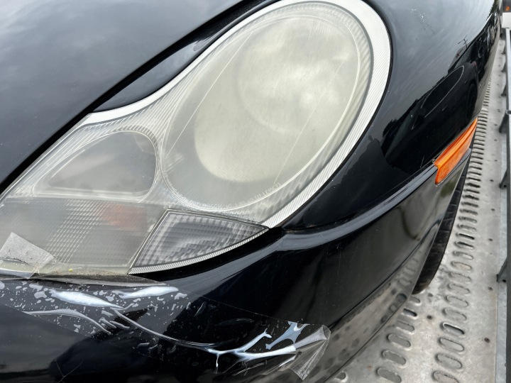 фото №10, Комплектний перед капот бампер крило лампи радіатор porsche 911 996 3.4