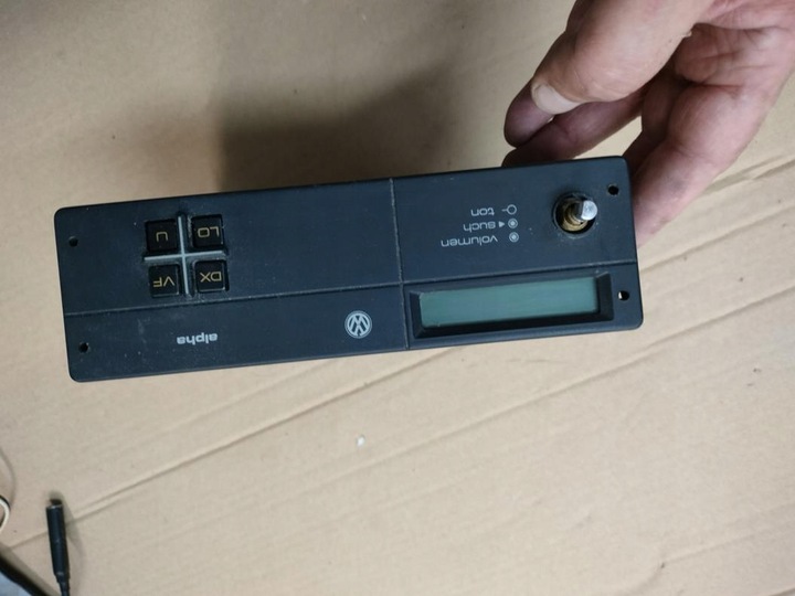 фото №1, Радио vw alpha golf i polo i jetta i оригинал