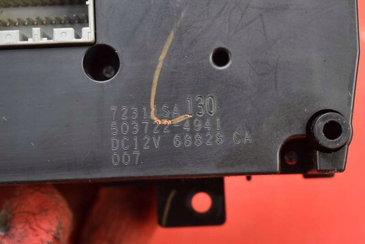 фото №8, Панель управление воздуховод климат 72311sa130 subaru forester 2 ii рестайлинг 05-08