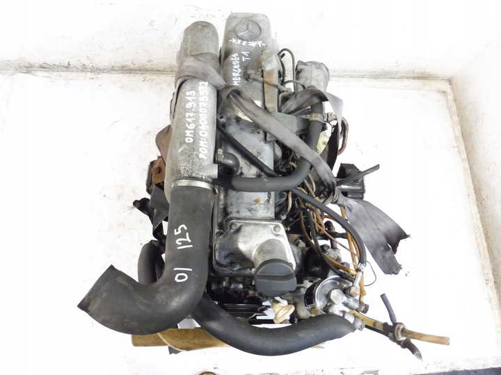 фото №10, Двигатель стойка om 617.913 насос bosch mercedes t1 209d 309d 409d 2.9 3.0 r5
