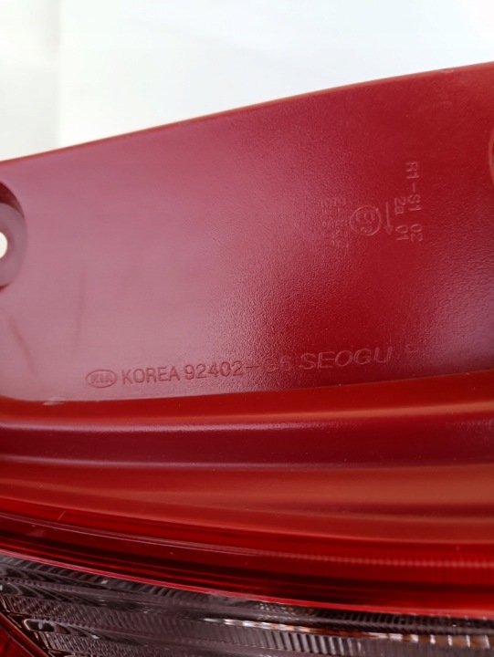 фото №6, Фара задняя правая сторона kia picanto 3 2018 oem номер 92402-g6
