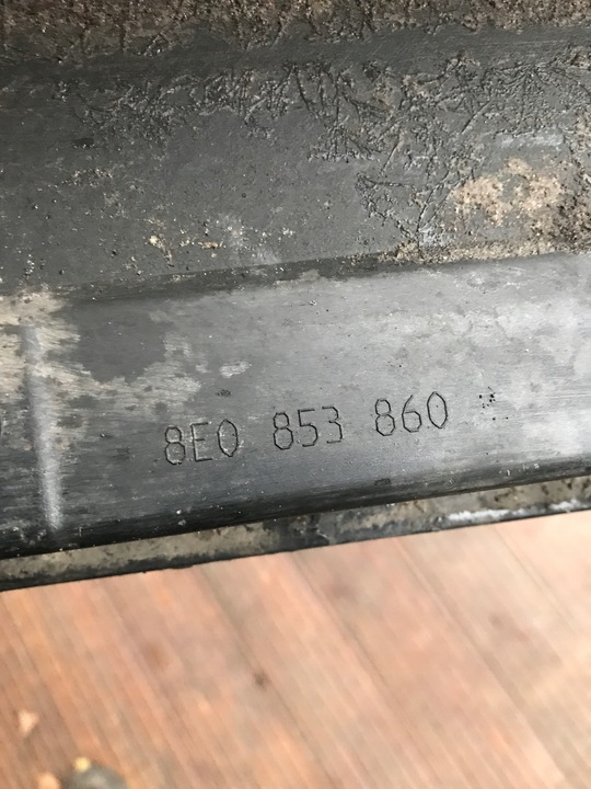 фото №7, Планка порогова права audi a4 b6 8e0853860