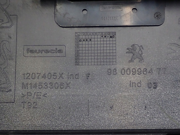 фото №11, Бампер зад задний комплектный европа оригинал 6xpdc установка peugeot 308 ii t9