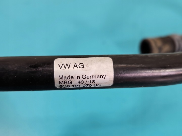 фото №9, Магістраль водяна шланг трубка skoda octavia iii 2.0 tsi 190km