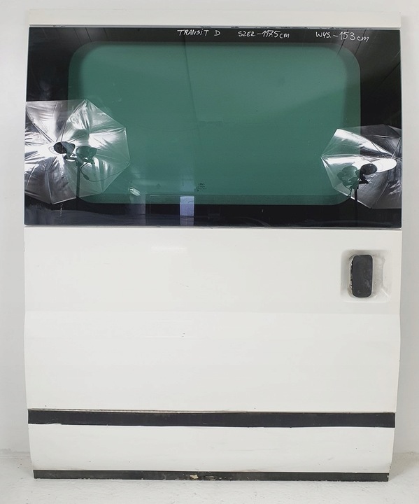 фото №1, Дверь боковые правые замороженный белый ford transit mk6