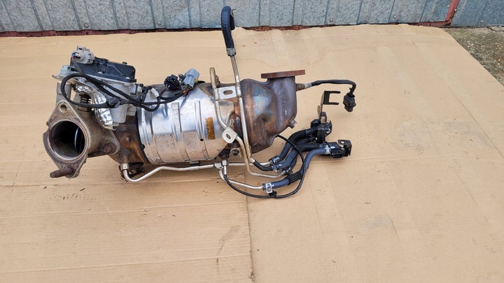 фото №3, Катализатор dpf дроссельная заслонка выхлопных газов ix35 2.0 crdi