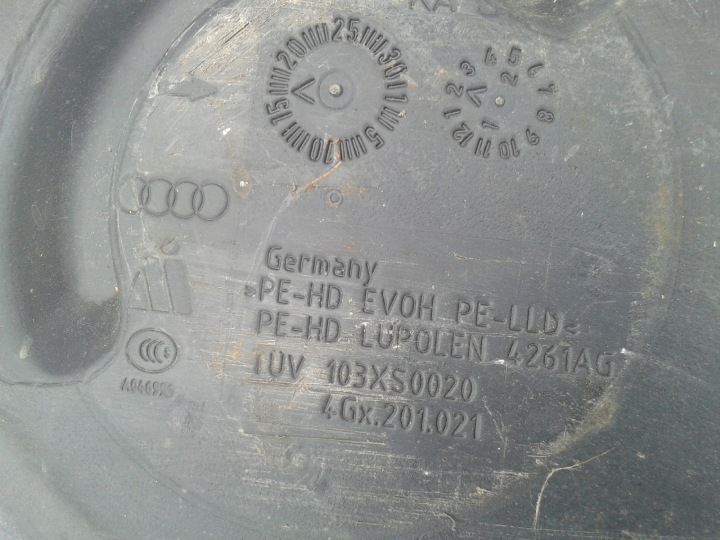 фото №10, Бак пального bak труба насос audi a6 iv c7 4g 2,0 tfsi 11-18 4gx201021