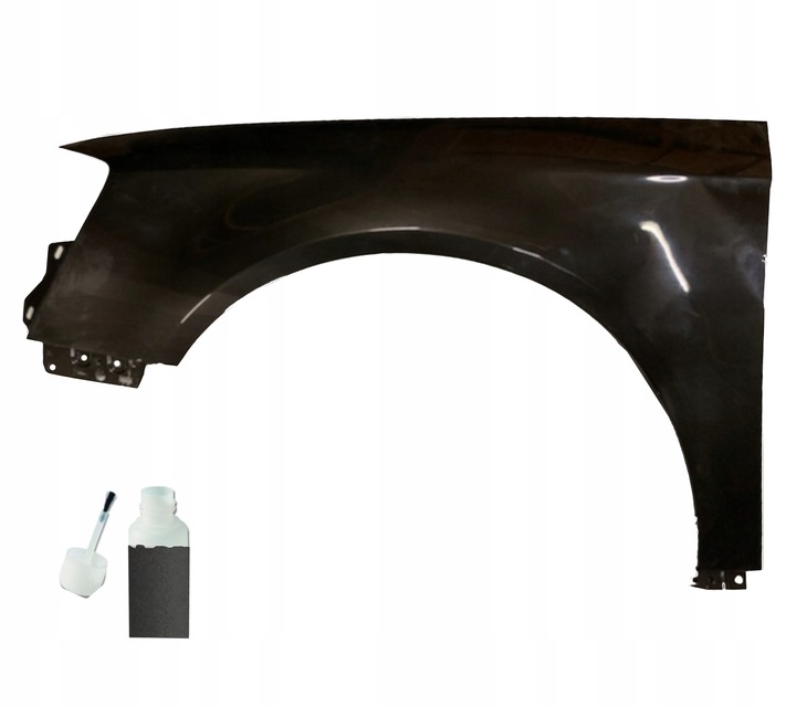 фото №1, Крило vw passat b6 lc9x 05-10 новий лівий + лак zapr. deep чорний перлина