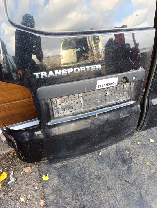 фото №8, Vw t5 t5 рестайлінг t6 двері крила чорні