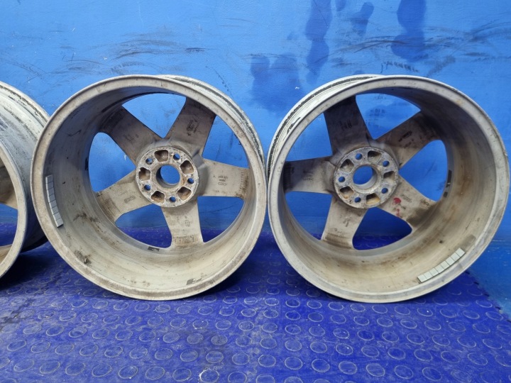 фото №9, Комплект диск audi a4 b6 b7 17" 7.5j et 45 оригинал 8e0601025e