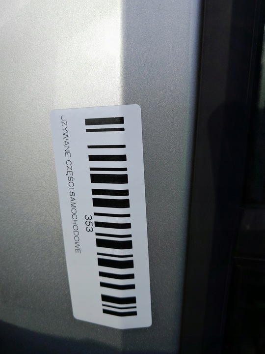 фото №7, Дверь правые зад vw golf vii 12-16r la7w