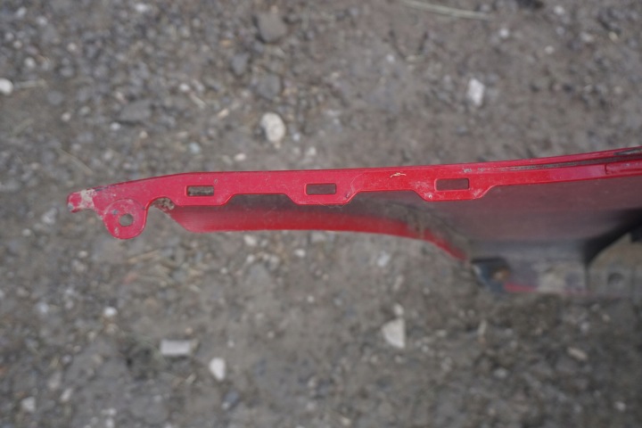 фото №11, Honda accord vii 2003-2007r sedan заднее бампер 71501-seax-z00 красный
